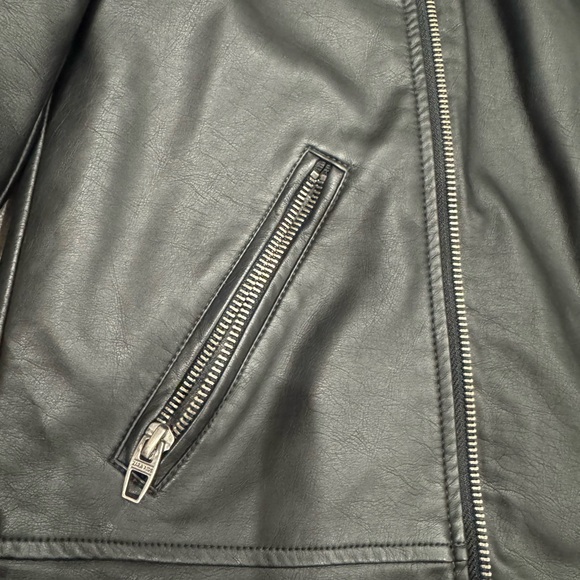 Zara Kids Black Biker Jacket - Picture 4 of 11